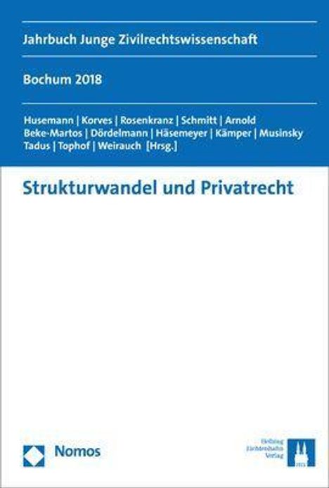 Strukturwandel und Privatrecht, Buch