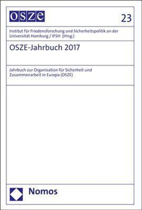 OSZE-Jahrbuch 2017, Buch