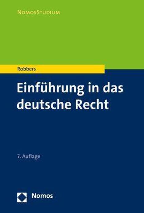 Gerhard Robbers: Robbers, G: Einführung in das deutsche Recht, Buch