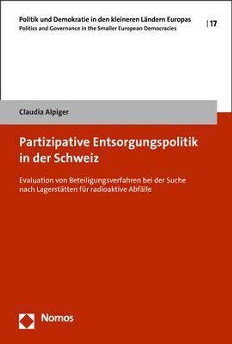 Claudia Alpiger: Partizipative Entsorgungspolitik in der Schweiz, Buch