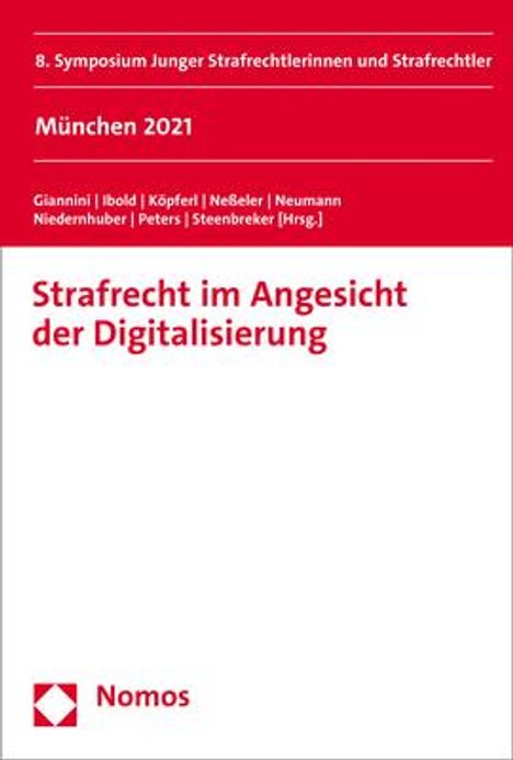 Strafrecht im Angesicht der Digitalisierung, Buch