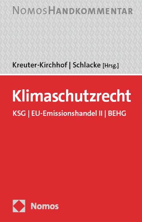 Klimaschutzrecht, Buch