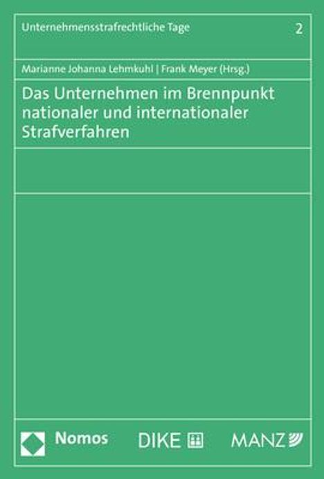 Das Unternehmen im Brennpunkt nationaler und internationaler, Buch