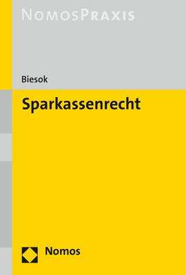 Carsten Biesok: Sparkassenrecht, Buch