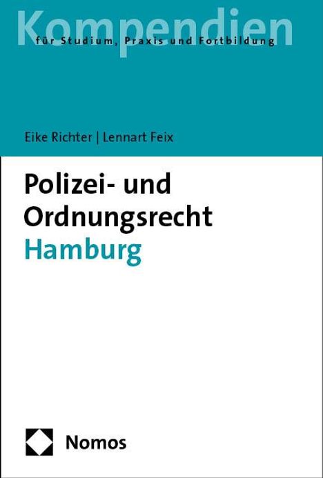 Eike Richter: Polizei- und Ordnungsrecht Hamburg, Buch