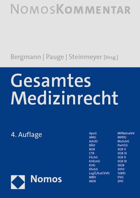 Gesamtes Medizinrecht, Buch