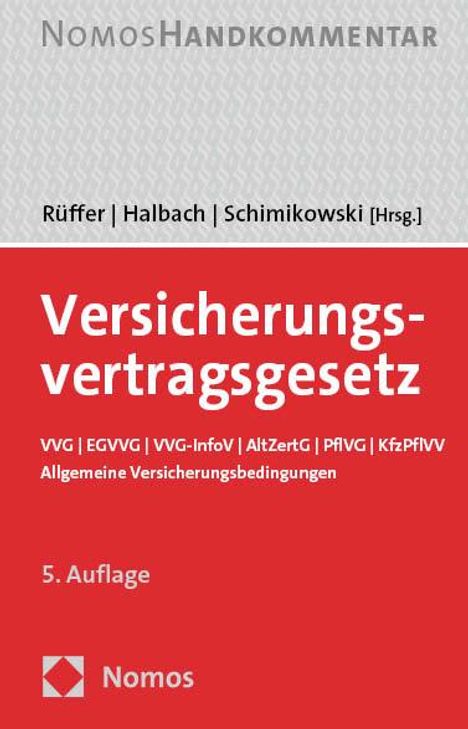 Versicherungsvertragsgesetz, Buch