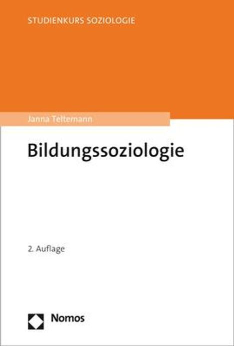 Janna Teltemann: Bildungssoziologie, Buch
