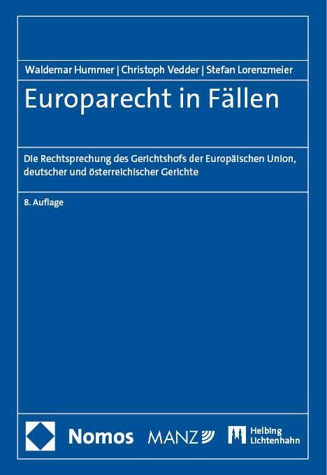 Waldemar Hummer: Europarecht in Fällen, Buch