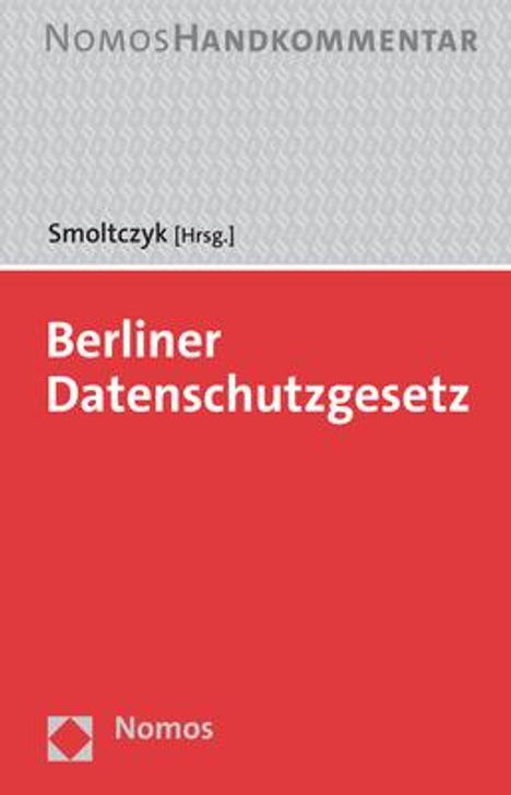 Berliner Datenschutzgesetz, Buch