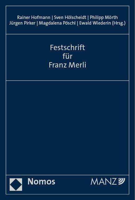 Festschrift für Franz Merli, Buch
