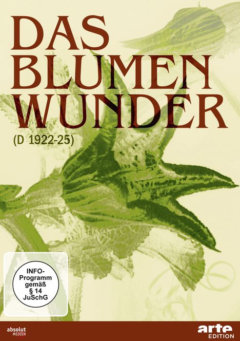 Das Blumenwunder, DVD