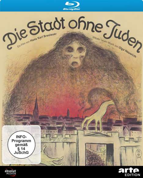 Die Stadt ohne Juden (1924) (Blu-ray), Blu-ray Disc