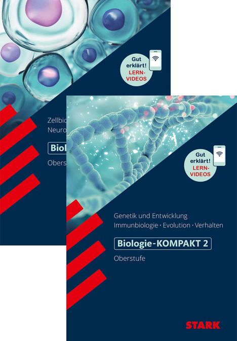 Hans-Dieter Triebel: STARK Biologie-KOMPAKT - Band 1 und 2, Buch