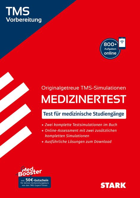 Felix Segger: STARK Testsimulationen TMS 2024 - Testaufgaben mit Lösungen, 1 Buch und 1 Diverse