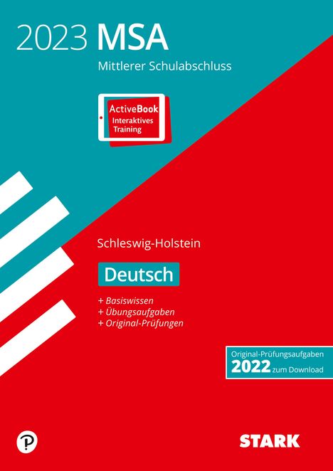 STARK Original-Prüfungen und Training MSA 2023 - Deutsch - Schleswig-Holstein, 1 Buch und 1 Diverse