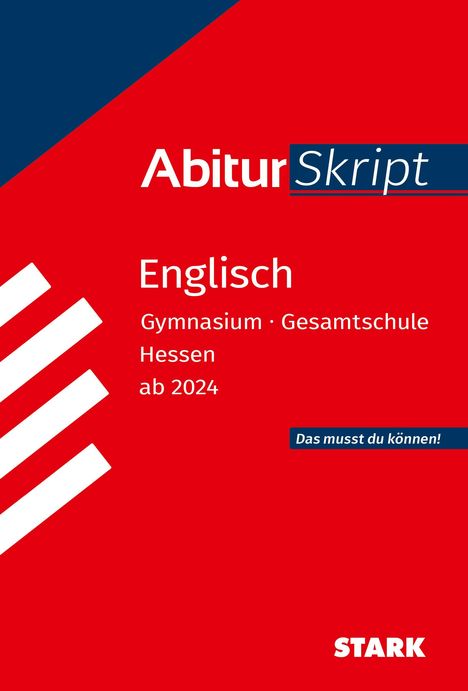 STARK AbiturSkript - Englisch - Hessen ab 2024, Buch