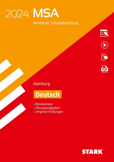 STARK Original-Prüfungen und Training MSA 2024 - Deutsch - Hamburg, 1 Buch und 1 Diverse