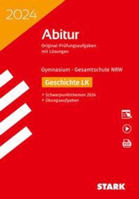 STARK Abiturprüfung NRW 2024 - Geschichte LK, 1 Buch und 1 Diverse