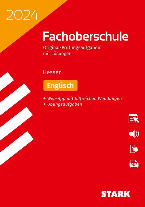 STARK Abschlussprüfung FOS Hessen 2024 - Englisch, 1 Buch und 1 Diverse