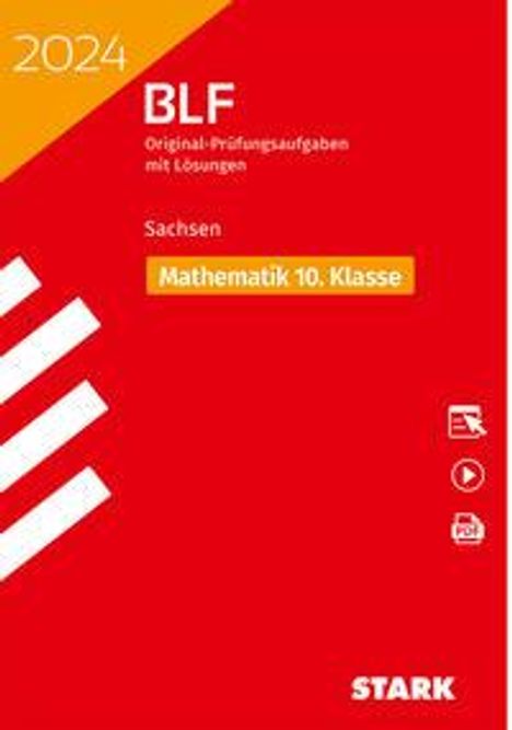 STARK BLF 2024 - Mathematik 10. Klasse - Sachsen, 1 Buch und 1 Diverse