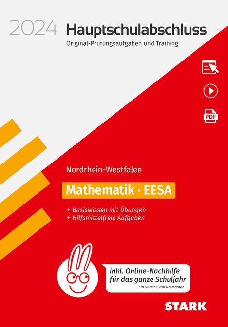 STARK Orig-Prüf.+Train. Mathe HSA NRW 2024+ Onl.-Nachh., Diverse