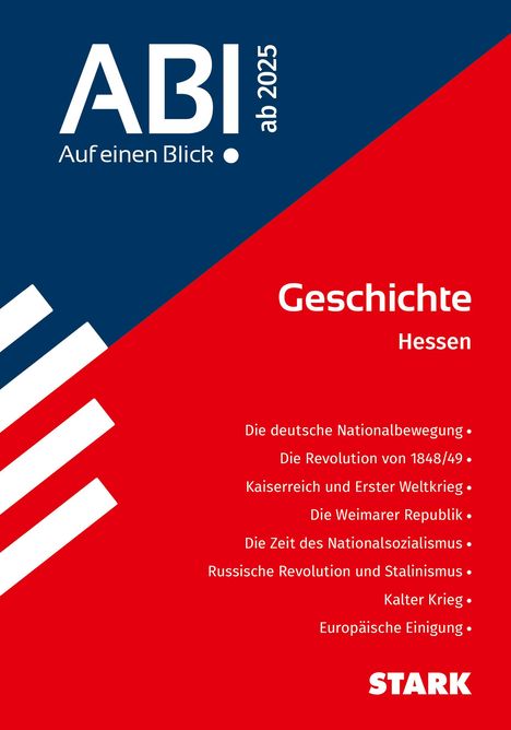 STARK Abi - auf einen Blick! Geschichte Hessen ab 2025, Buch