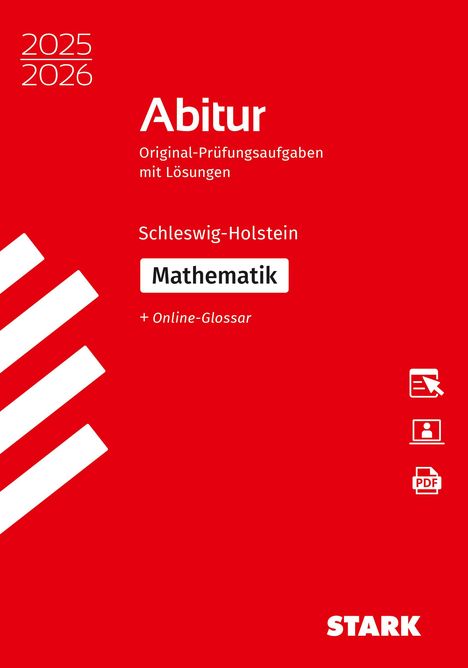 STARK Abiturprüfung Schleswig-Holstein 2025/26 - Mathematik, 1 Buch und 1 Diverse