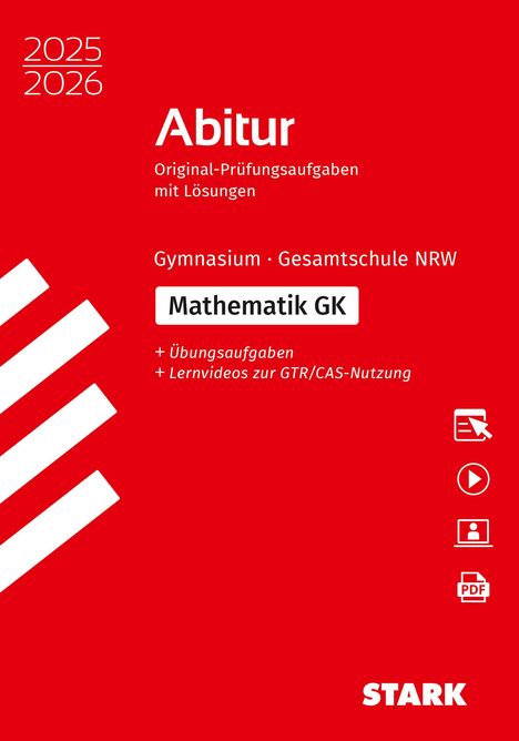 STARK Abiturprüfung NRW 2025/26 - Mathematik GK, 1 Buch und 1 Diverse