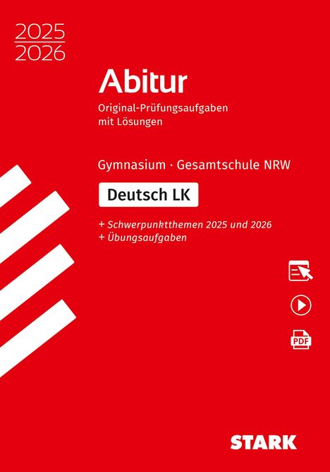 STARK Abiturprüfung NRW 2025/26 - Deutsch LK, 1 Buch und 1 Diverse