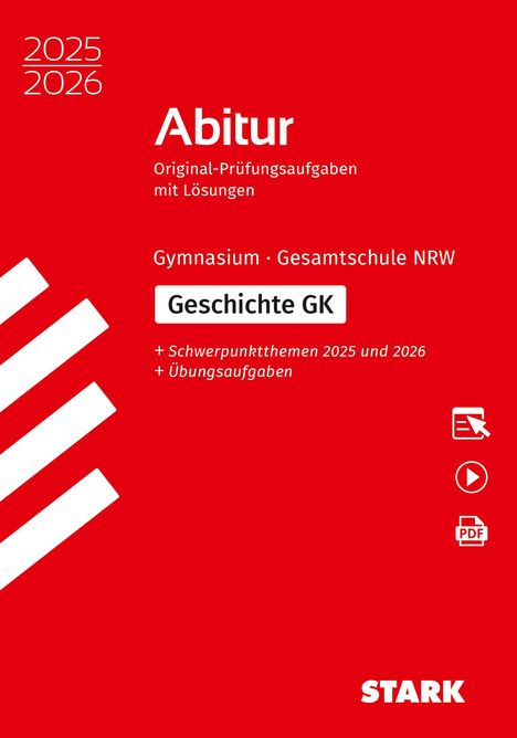 STARK Abiturprüfung NRW 2025/26 - Geschichte GK, 1 Buch und 1 Diverse