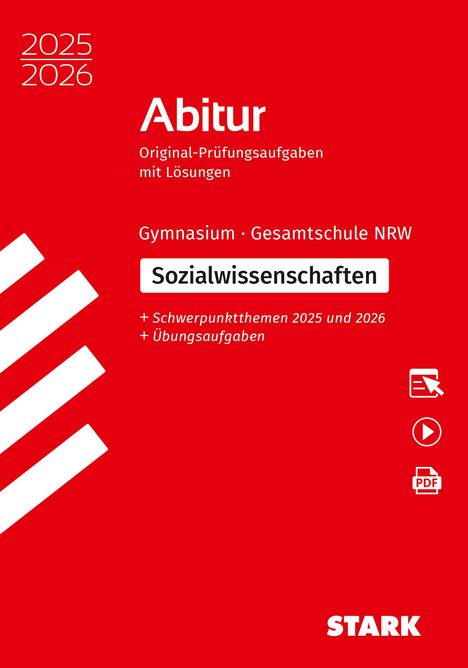 STARK Abiturprüfung NRW 2025/26 - Sozialwissenschaften GK/LK, 1 Buch und 1 Diverse