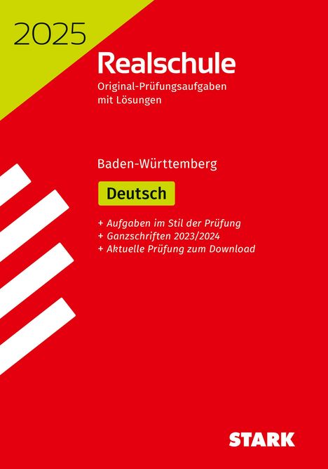 Anja Engel: STARK Original-Prüfungen Realschule 2025 - Deutsch - BaWü, Buch