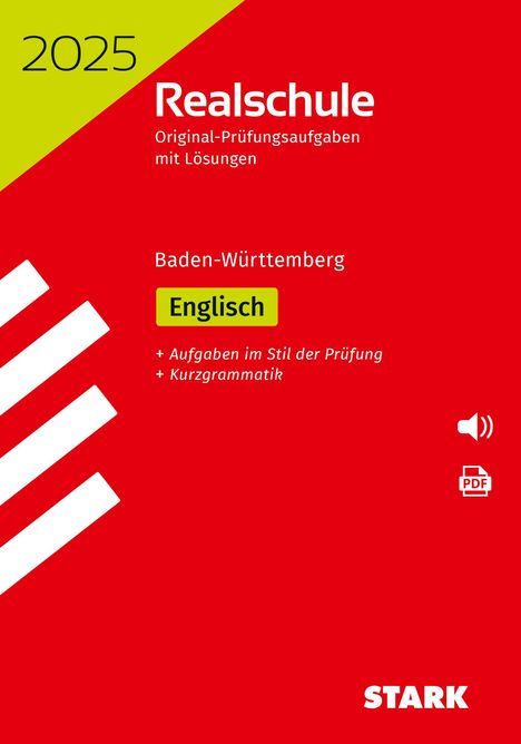 STARK Original-Prüfungen Realschule 2025 - Englisch - BaWü, Buch