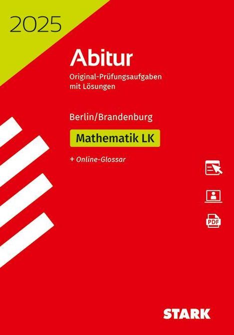 STARK Abiturprüfung Berlin/Brandenburg 2025 - Mathematik LK, 1 Buch und 1 Diverse