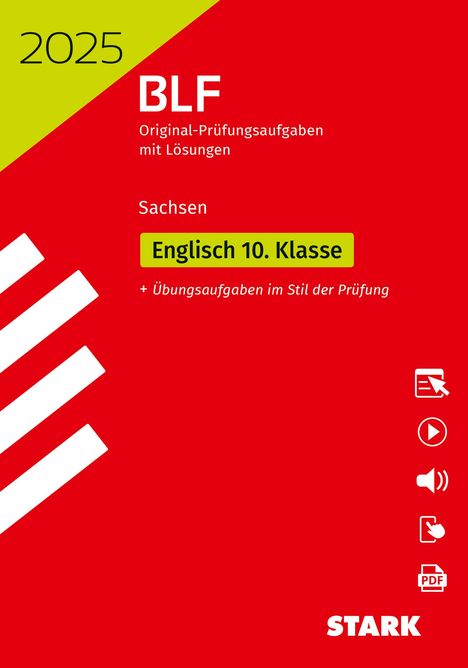 STARK BLF 2025 - Englisch 10. Klasse - Sachsen, 1 Buch und 1 Diverse
