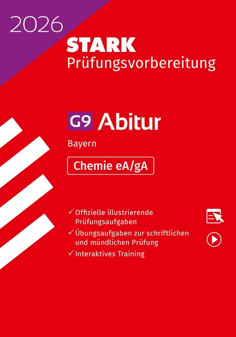 STARK Abiturprüfung Bayern 2026 - Chemie eA/gA, 1 Buch und 1 Diverse