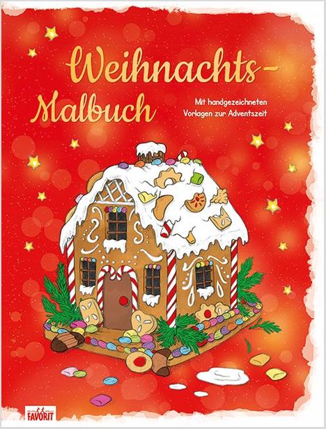 Weihnachts-Malbuch, Buch
