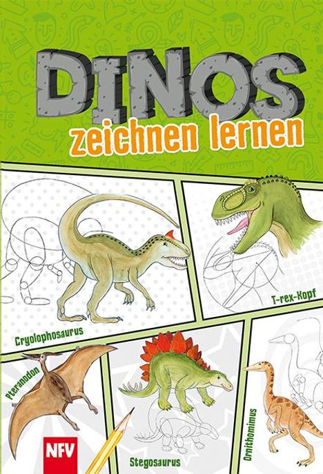 Dinos zeichnen lernen, Buch