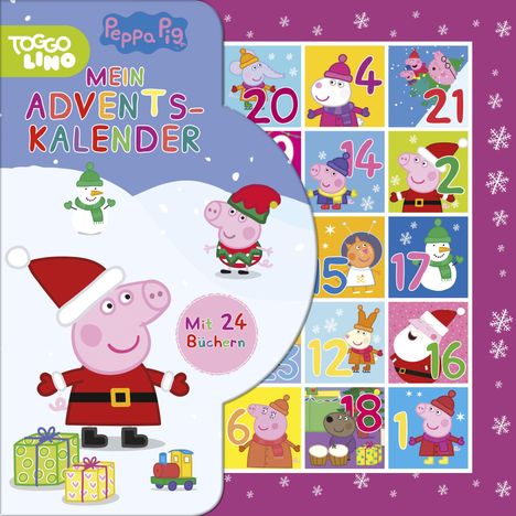 Peppa Pig Adventskalender, Buch