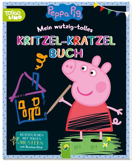 Peppa Pig Mein wutzig-tolles Kritzel-Kratzel-Buch, Buch