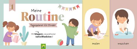 Schwager &amp; Steinlein Verlag: Meine Routine - Tagesplaner für Kinder, Buch