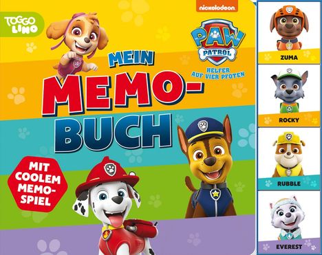 PAW Patrol Mein Memo-Buch, Buch