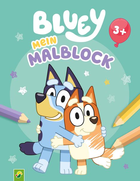 Schwager &amp; Steinlein Verlag: Bluey Mein Malblock, Buch