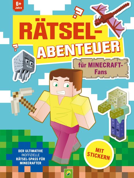 Schwager &amp; Steinlein Verlag: Rätsel-Abenteuer für Minecraft-Fans, Buch