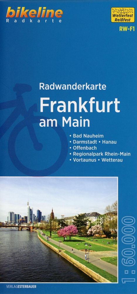 Radwanderkarte Frankfurt am Main 1 : 60 000, Karten