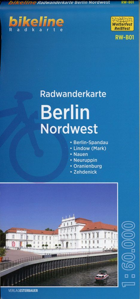 Radwanderkarte Berlin Nordwest 1:60.000 (RW-B01), Karten