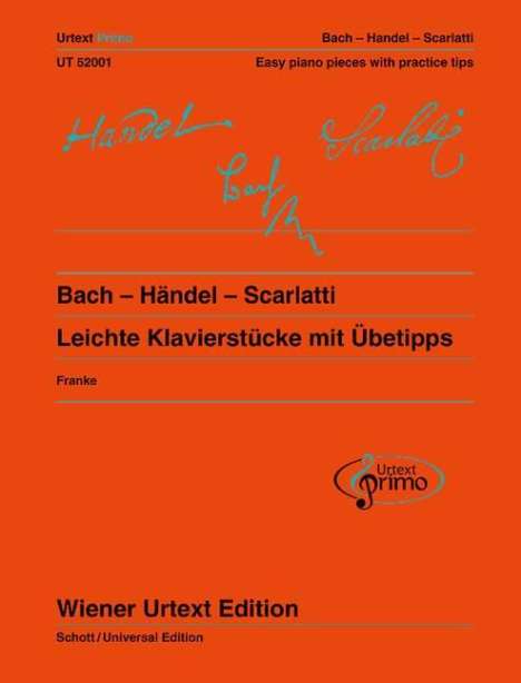 Alessandro Scarlatti: Bach - Händel - Scarlatti, Noten