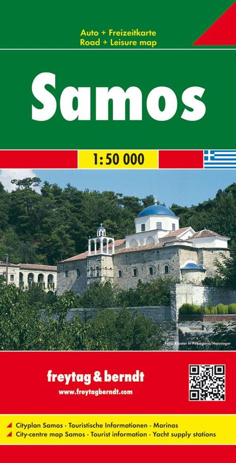 Samos 1 : 50 000, Karten