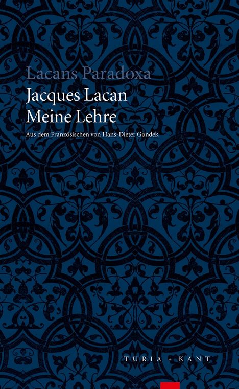 Jacques Lacan: Meine Lehre, Buch